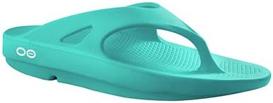 OOFOS Women's Ooriginal Thong Sandals, Aqua 7