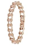 18k Rose Goldplated Cycle Bracelet