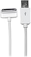 StarTech.com 2m (6 ft) Long Down Angle Apple&reg; 30-pin Dock Connector to USB Cable for iPhone iPod iPad with Stepped Connector - Charge Sync