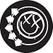 BLINK 182 - Smiley Face - Button / Pin