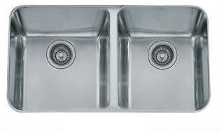 LAX12033 Largo Double Bowl - Stainless