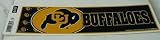 NCAA Colorado Buffalos Bumper Sticker