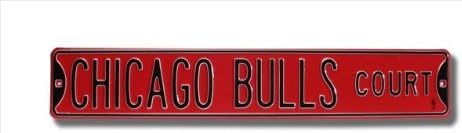 Chicago Bulls Authentic Street Sign