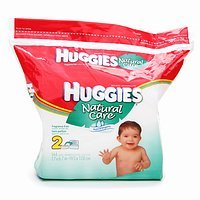 Huggies Natural Care Pop up Baby Wipes Unscented - 144-Count Refill