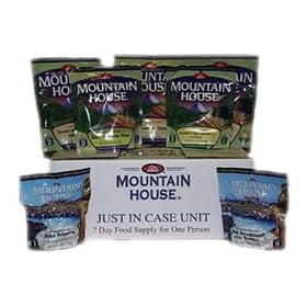 Mountain House Just In Case (7 Day Food Supply) by Portable Survival Shelters
