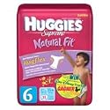 Huggies Supreme Natural Fit- Size 6 (22 Diapers)
