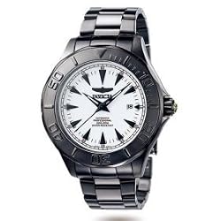 INVICTA OCEAN GHOST III 21J AUTOMATIC WATCH GUNMETAL WHITE DIAL 17113