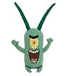 Spongebob Squarepants Sheldon J. Plankton Ty Beanie Baby