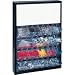 Tip-Out Bin - Four Tiers with Upper Storage (Black/Clear/White) (26.75