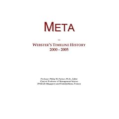 Meta: Webster's Timeline History, 2000 - 2005