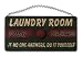 Laundry Room Push for Service Funny Hanging Sign NEW Laundry Room Push for Service Funny Hanging Sign NEW