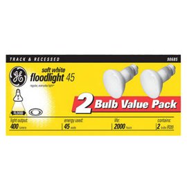 45W R20 Flood Light 2 Pack