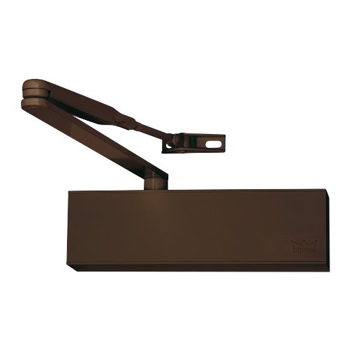 DORMA 1700-0103 Basi-Saturn TS 71 T&uuml;rschlie&szlig;er mit Standartgest&auml;nge, Gr&ouml;&szlig;e 3-4, Fl&uuml;gelbreite 1000 mm, gepr&uuml;ft nach DIN EN 1154 braun