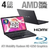 Amd Athlon II Dual-core P320/2.1GHZ/4G(2GX2)/320G(5400)/15.5LCD/ATI Mobilit ....