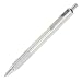 Office Products : Zebra F-701 Stainless Steel Ballpoint Retractable Pen, Black Ink, Fine Point, PK - ZEB29411