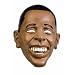 Barack Obama Plastic Adult Mask (One Size Fits Most Adults)