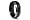 Edward Mirell Two Tone Midnight Black Titanium Ring, 4.0