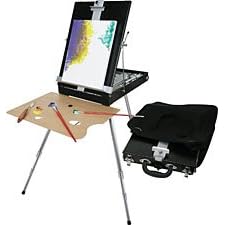 Amazon.com: Art Advantage Italian Style Metal Sketch Box Easel: Office Products