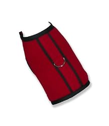 Red Vest w/ Black Trim - S
