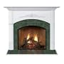 Viceroy A Flush Fireplace Mantel in Medium Provincial