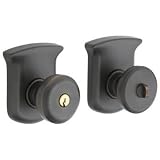 Baldwin Hardware Door Hardware 5220 XXX ENTR Baldwin Tahoe Knob Emergency Exit Keyed Ent Satin Brass Black