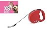 Nobby Flexi Classic Basic Mini Leash Roap for Dog, 3 m, Red