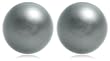 14k Yellow Gold 10-11mm Tahitian Pearl Stud Earrings