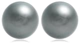 14k Yellow Gold 10-11mm Tahitian Pearl Stud Earrings