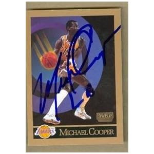 Buy Michael Cooper autographed Basketball Card (Los Angeles Lakers)