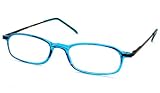 UrbanSpecs Readers Full Readers (Men) Reading Glasses - R2926 Translucent Blue