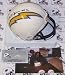 Charlie Joiner Autographed White San Diego Chargers Mini Football Helmet with 