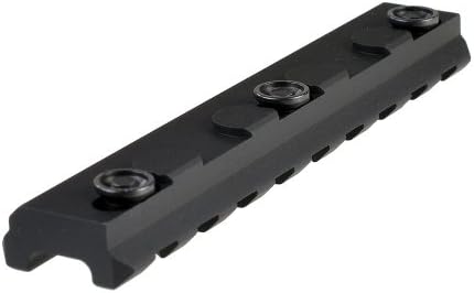 Strike Industries Aluminum KeyMod Rail Section for 45 Degree Panel (9 Slot KeyMod Long Rail Section for 45 Degree Panel) (Free stickers with order)