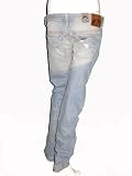 LEE 101 Used Wash Jeans in Light Denim