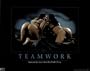 TEAMWORK - 3 COMPANY - 24x36 - ART PRINT / POSTER Poster Print, 30x24