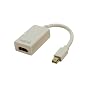 Adapter Mini DisplayPort zu HDMI - HDMI Aufl�sung bis zu 1080pp - �bertr�gt zudem die Audio Daten im LPCM, DTS, Dolby Digital, DTS-HD und True HD Format - Stromversorgung �ber Mini DisplayPort - ideal geeignet zum Betrieb von Beamer, TFT, Plasma oder LCD TV mit HDMI Anschluss an einem Apple Macbook , Macbook Pro oder MacBook Air