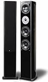 PURE ACOUSTICS Standlautsprecher NOBLE F schwarz pianolack (Paar)