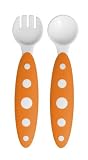 Boon ModWare - Toddler Utensils - Orange/White
