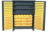 60'W Storage Cabinet With 185 Bins