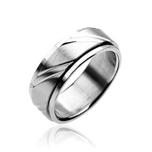 Emeco Edelstal Spinner Ring Spinning Meditationsring R6977, 63mm