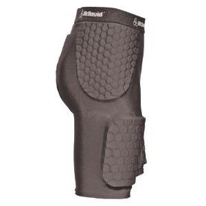 McDavid Womens Thudd Compression Shorts 757WT Grey XL
