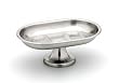 Pedestal Stainless Steel Soap Dish - Fine StainlessLUX Accessory for Your Bath