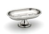 Pedestal Stainless Steel Soap Dish - Fine StainlessLUX Accessory for Your Bath