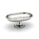 StainlessLUX 71107 Pedestal Stainless Steel Soap Dish - Quality Bath Accessory for Your Home ~ StainlessLUX