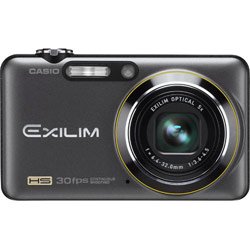 Casio High-Speed Exilim EX-FC100 9.1 MP Digital Camera with 5x Optical Image Stabilized Zoom and 2.7-inch LCD (Black)