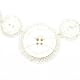 Vintage Button Necklace by Judith Brown
