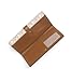 Michael Kors Womens Charlton Leather Organizer Clutch Wallet Ivory O/S