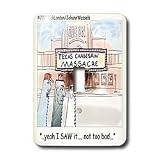 Londons Times Miscellaneous Funny Cartoons - Texas Chainsaw Massacre Informal Reviews - Light Switch Covers - single toggle switch