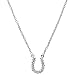 Candace's CZ Horseshoe Necklace