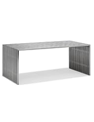 Buy Zuo Novel Dining Table, Stainless Steel by zuo&node=1055398