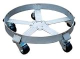 Industrial Grade 6FVH9 Drum Dolly, 55Gal, Stainless Steel